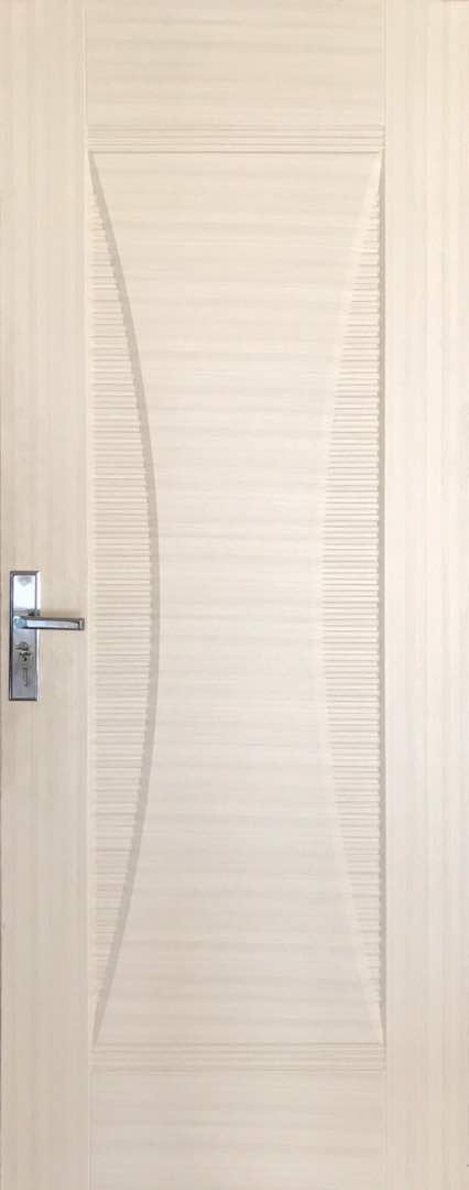 Panel Wooden Door With Steel - PWD0003